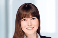 portrait of woman in a suit