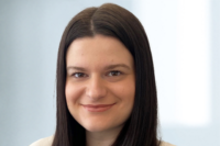 portrait of woman in a suit